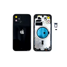 Корпус iPhone 12 mini Black (с сим-лотком, магнитами и кнопками)
