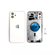 Корпус iPhone 12 mini White (с сим-лотком, магнитами и кнопками)