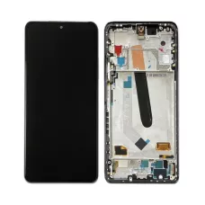 Дисплей Xiaomi Poco F3/Mi 11X/Mi 11i 2021/Redmi K40 в сборе с сенсором та рамкой Night Black сервисный оригинал