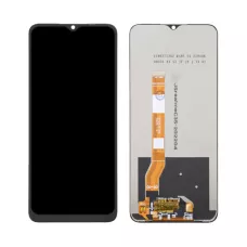 Дисплей Oppo Realme C35 / Narzo 50A Prime с сенсором, черный (оригинальные комплектующие)