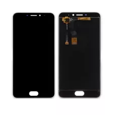Дисплей Meizu M5 Note (M621) с сенсором, черный (оригинальные комплектующие)