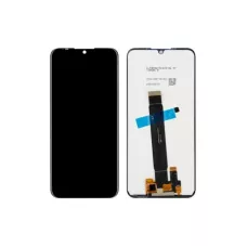 Дисплей Motorola Moto E6 Plus Black с сенсором, черный (оригинальные комплектующие)