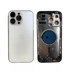 Корпус iPhone 14 Pro Max Silver (с сим-лотком, магнитами, сеточками и кнопками)