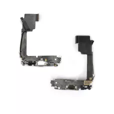 Нижний шлейф iPhone 15 Pro Max и порт зарядки с микрофоном Natural