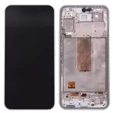 Дисплей Samsung A546 White A54 2023 (GH82-31232B) сервисный оригинал в сборе с рамкой