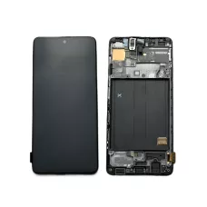 Дисплей Samsung A515 Black А51 2020 с рамкой Original