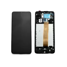 Дисплей Samsung M127 Black M12 2021 с рамкой REV0.1 Original