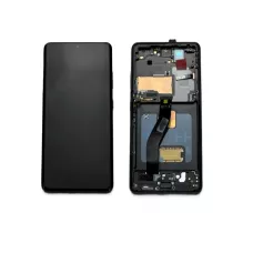 Дисплей Samsung G998 Black S21 Ultra с рамкой Original