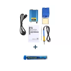Паяльная станция Mechanic T12 Pro + припой Mechanic N83, 0,8 мм