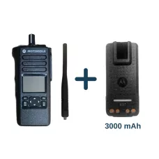 Рація Motorola DP4600E VHF AES 256 + акумулятор 3000 mAh з type-c