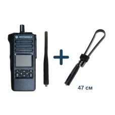 Рація Motorola DP4600E VHF AES 256 + антена гнучка 47 см