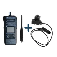 Рація Motorola DP4600E VHF AES 256 + кнопка PTT