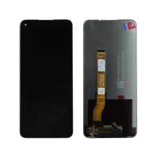 Дисплей Oppo Realme 8i / Realme 9i / Narzo 50 / Oppo A96 4G с сенсором, черный (оригинальные комплектующие)