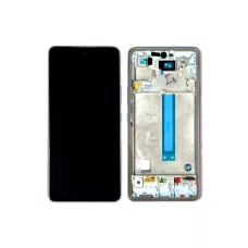 Дисплей Samsung A536 A53 2022 Blue с рамкой Original