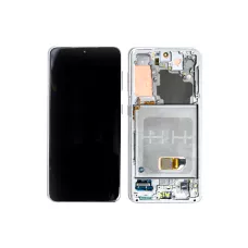 Дисплей Samsung S21 G991 White с рамкой Original