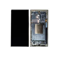 Дисплей Samsung S24 Ultra S928 Yellow сервисный оригинал в сборе с рамкой