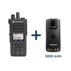 Рация Motorola DP4800E VHF AES 256 + аккумулятор 5000 mAh с type-c