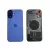 Задняя крышка iPhone 16 Ultramarine с фиксатором и стеклом камеры