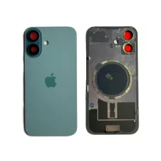 Задняя крышка iPhone 16 Teal с фиксатором и стеклом камеры