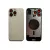 Задняя крышка iPhone 16 Pro Max Desert Titanium с фиксатором и стеклом камеры