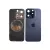 Задня кришка iPhone 15 Pro Blue Titanium (оригінал знятий)