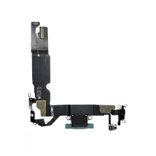 Нижний шлейф iPhone 16 и порт зарядки с микрофоном Teal