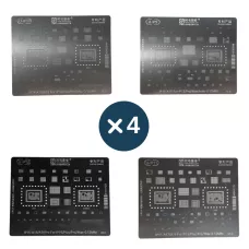 Трафарет BGA Amaoe 0.12mm iPhone 13-16 (набор 4 шт)